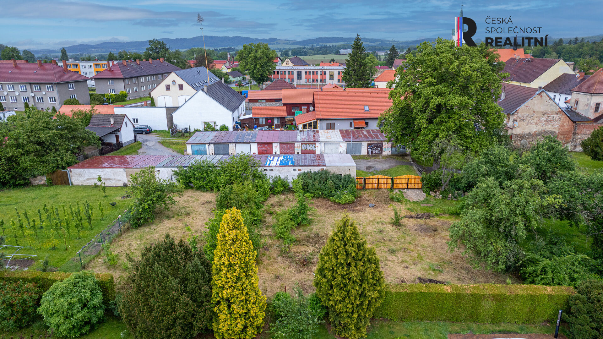 Prodej vyjímečného pozemku 724m2 v centru města Sedlec - Prčice