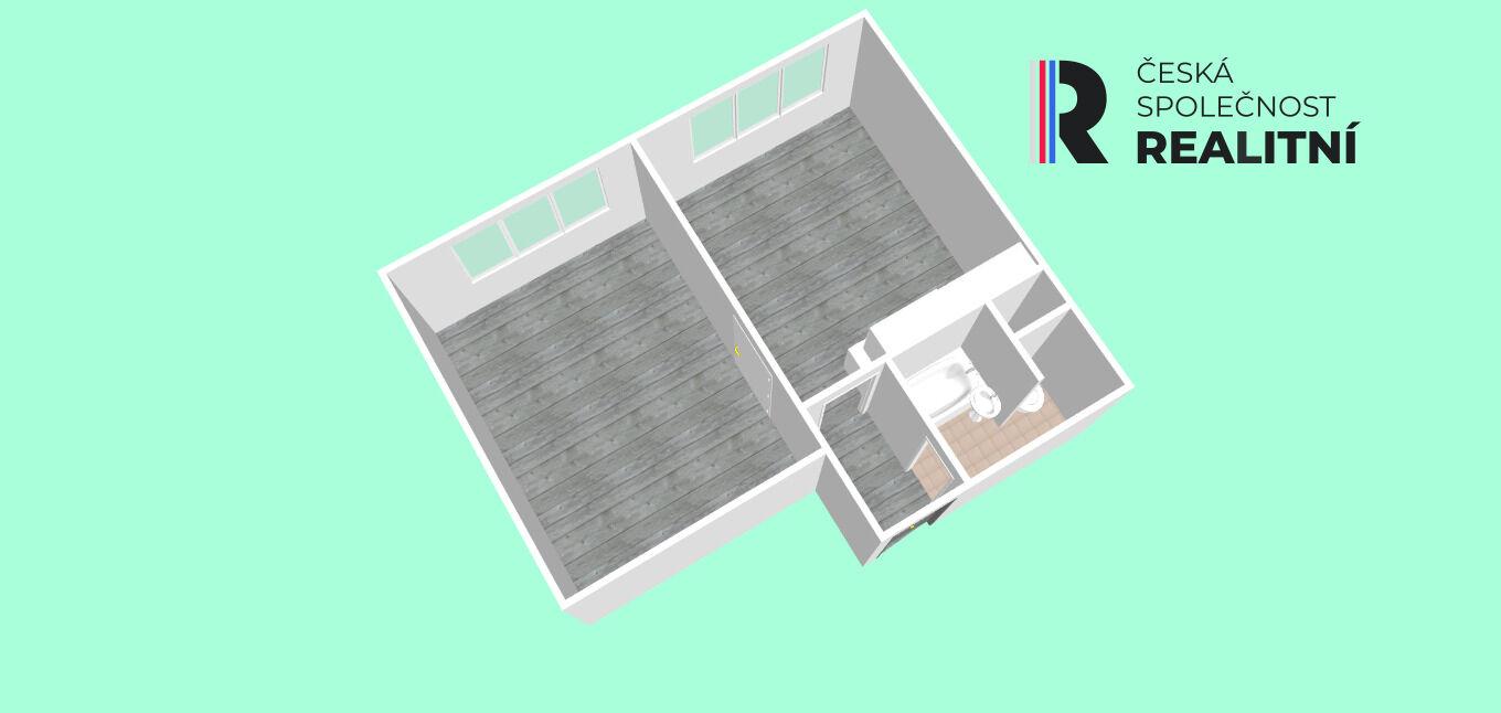 Pronájem bytu 1+1, 36m2, Husova