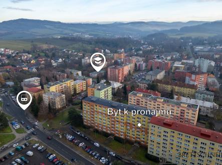 Pronájem bytu, 2+1, 45 m²