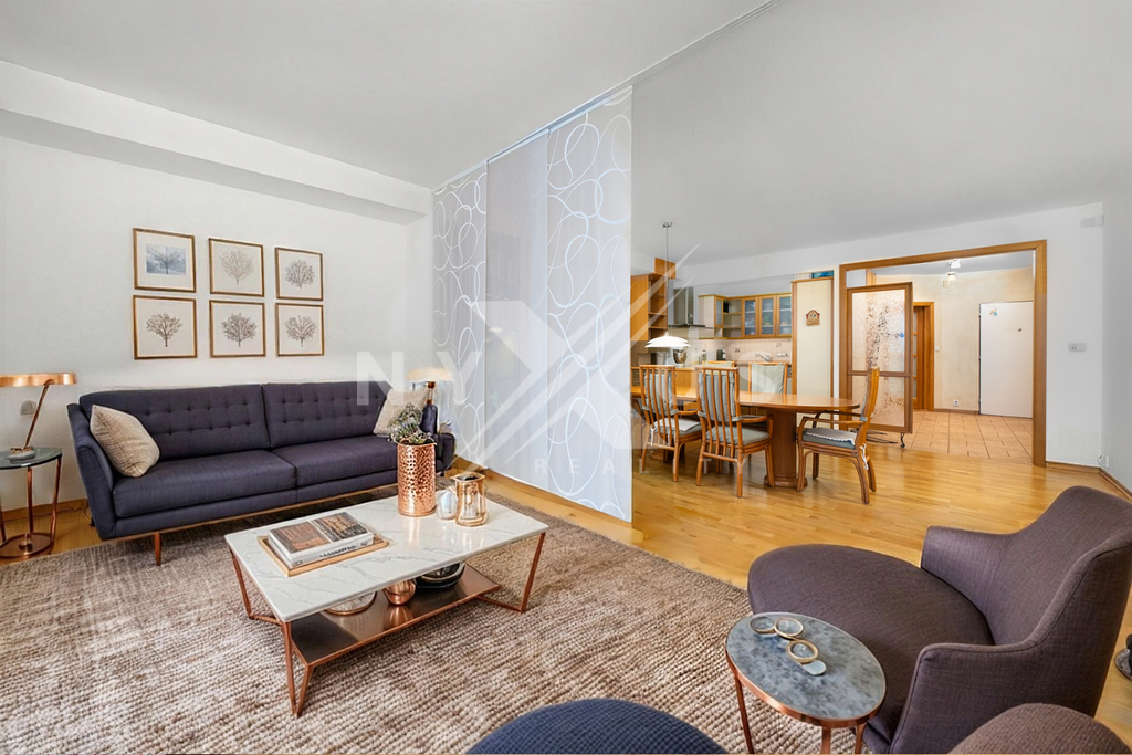 Vizualizace obývacího pokoje