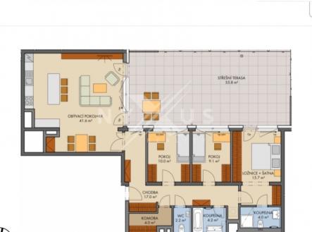 Prodej bytu, 4+kk, 182 m²