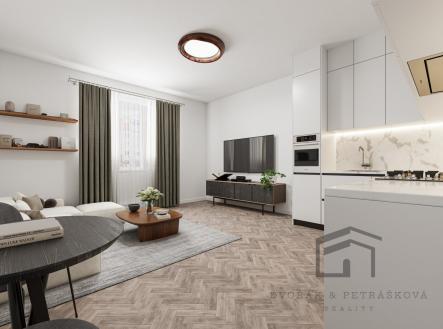 Prodej bytu, 1+1, 50 m²