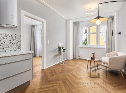 Pronájem bytu, 2+kk, 52 m²