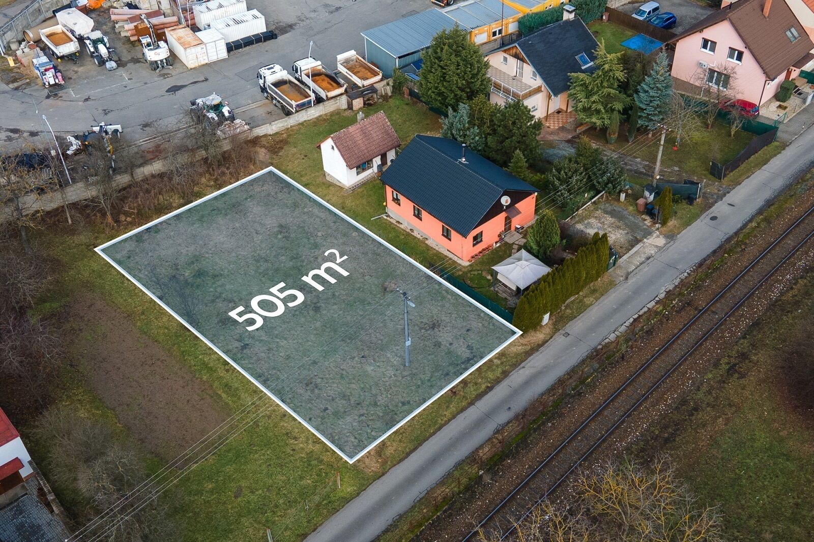 Stavební Pozemek s Projektem - Zlín, Louky