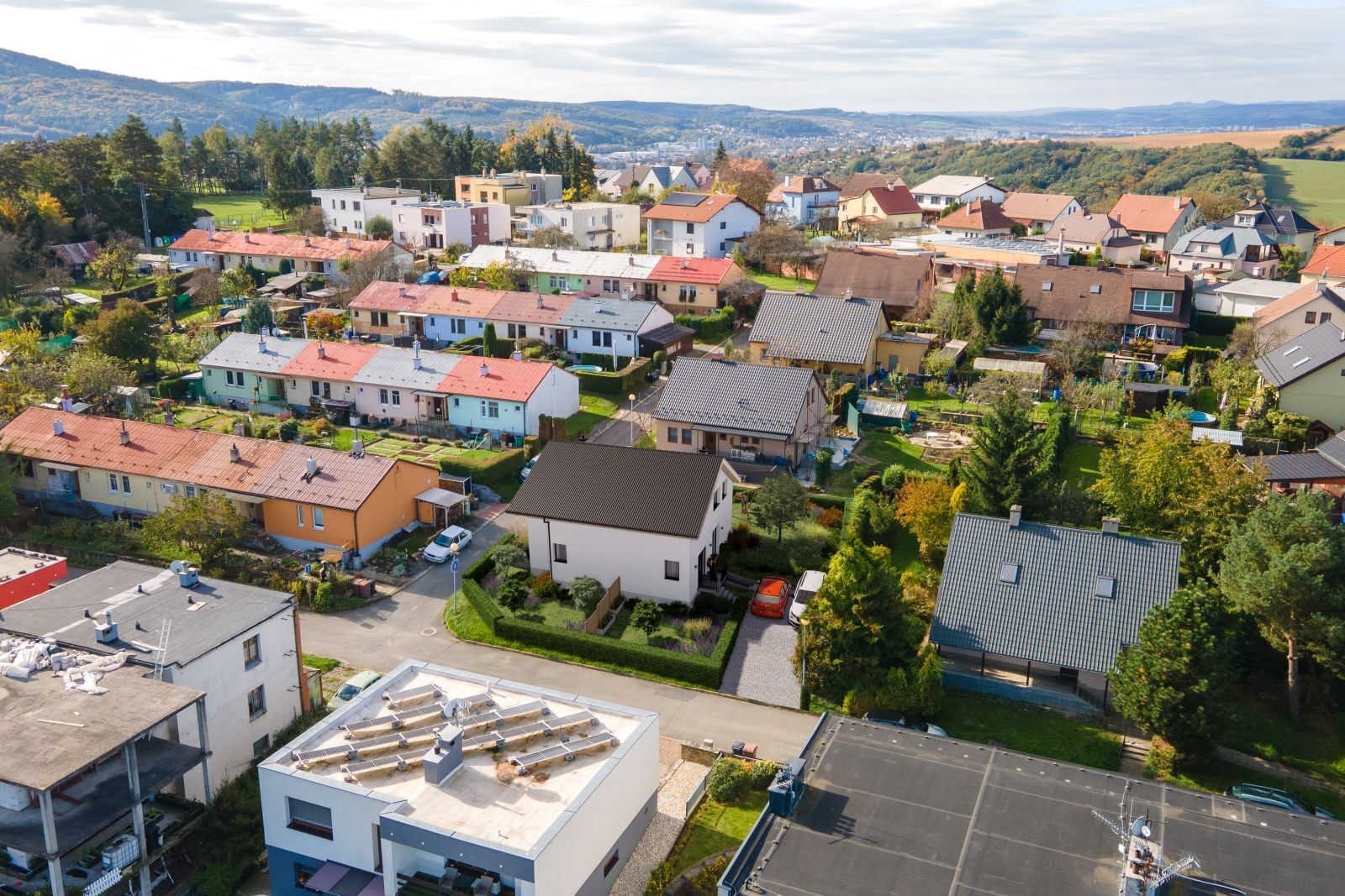 Novostavby na Mladcové ve Zlíně