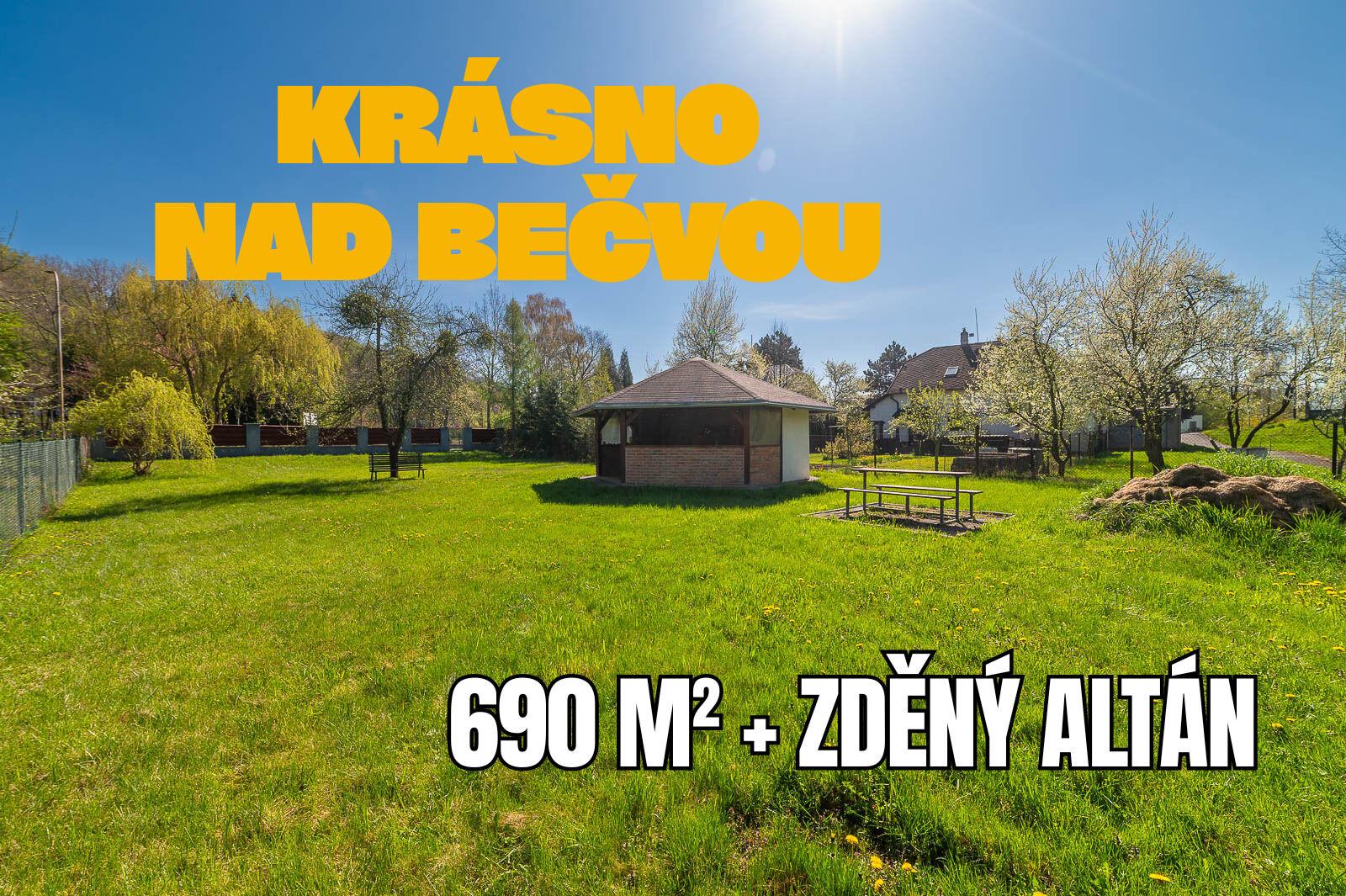 Stavební pozemek 690m2 Valašské Meziříčí – Krásno nad Bečvou
