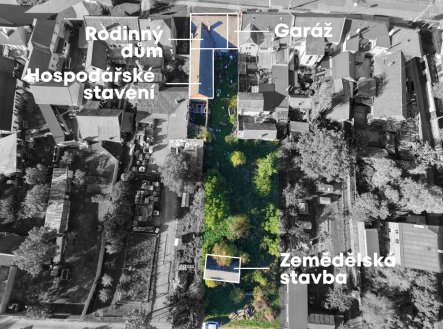 Prodej rodinného domu se stavebním pozemkem Olbramice