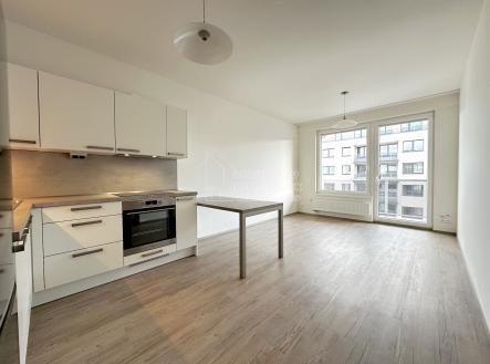 Pronájem nového bytu 2+kk, 55 m2, Praha 5-Hlubočepy (Barrandov), ul. Baarové