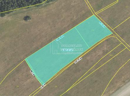 Prodej pozemku, zemědělská půda, 2 887 m²