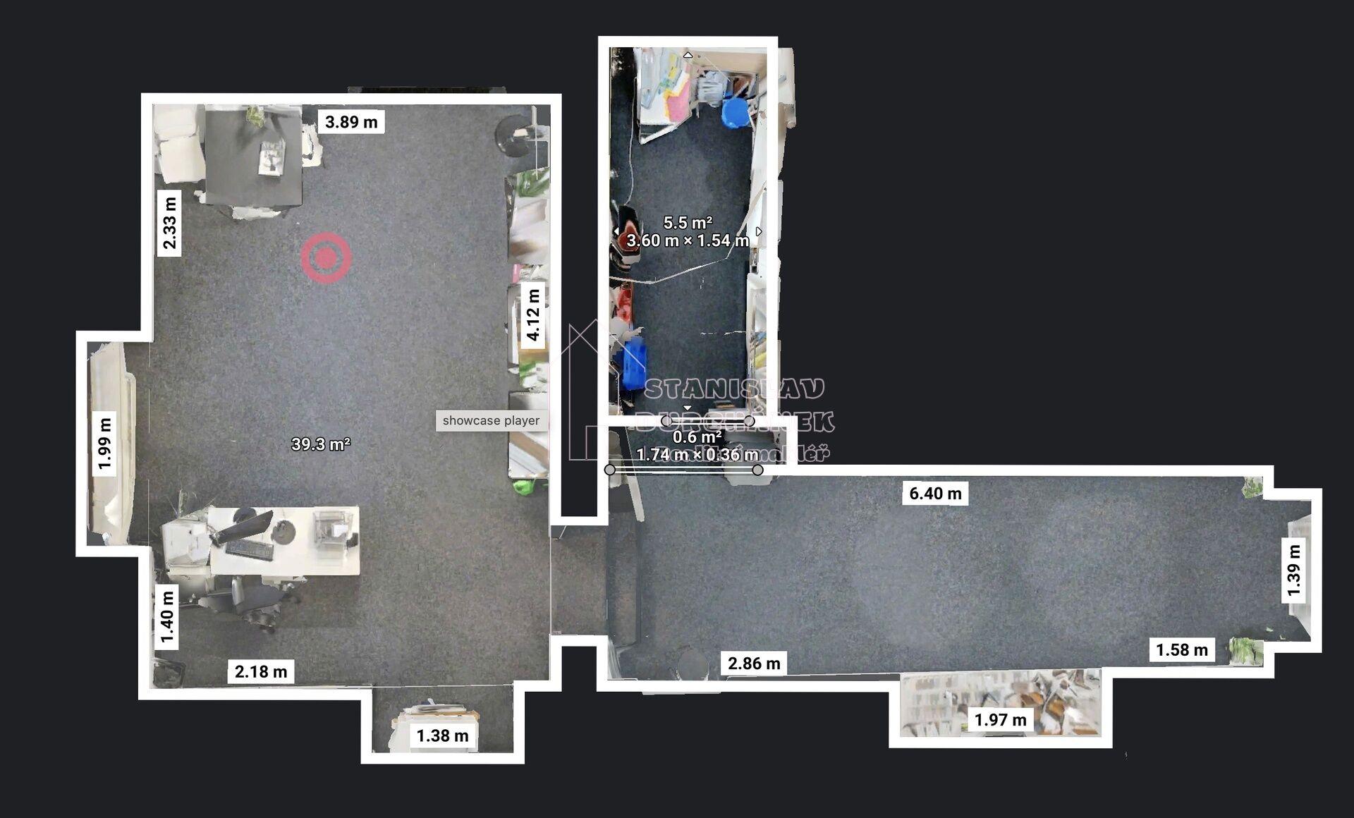 Pronájem výdejny e-shopu, showroomu 33 m2, Praha 8-Karlín, ul. Thámova, 2 min od metra Křižíkova