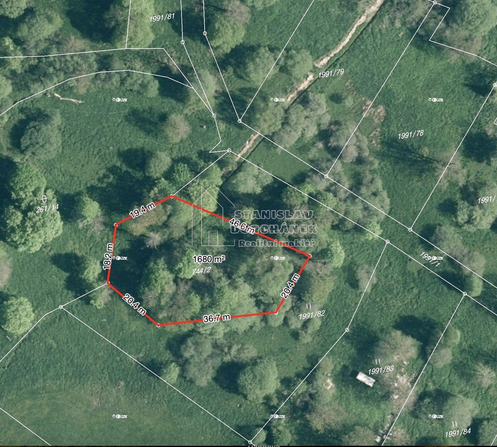 Prodej stavebního pozemku 4929 m2, Nová Ves, okr. Sokolov