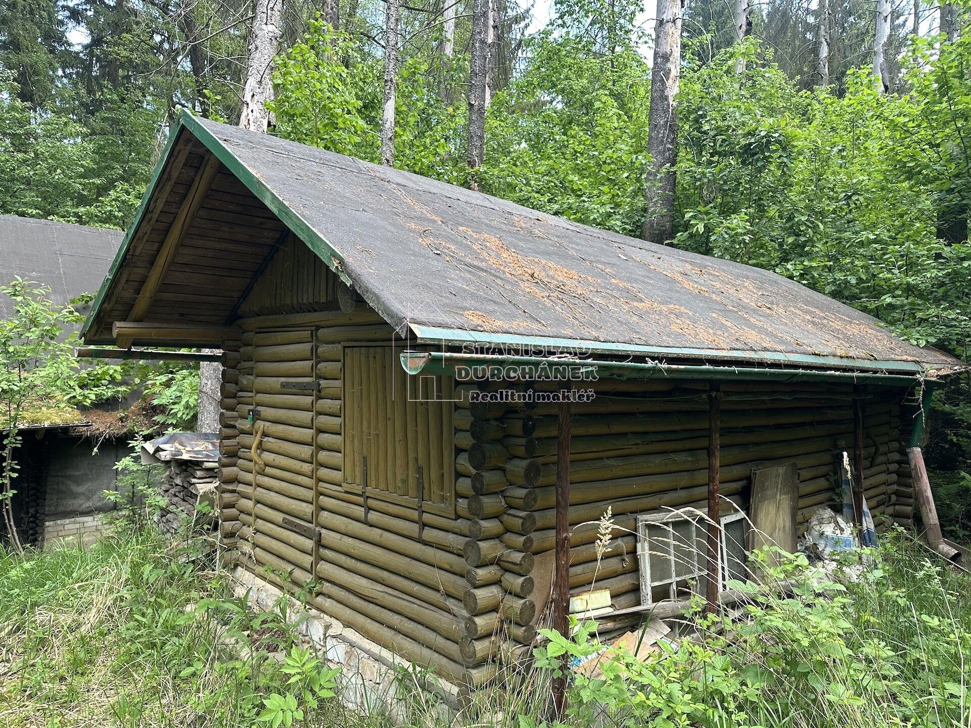 Prodej lesní chaty 39 m², Pohoří (Skalsko), okr. Praha-západ, 12 km od D0 - Pražského okruhu