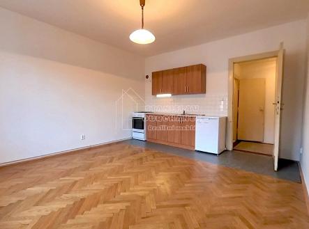 Pronájem bytu, 1+kk, 23 m²