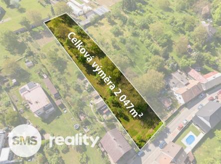 Prodej pozemku pro bydlení, 2 047 m²