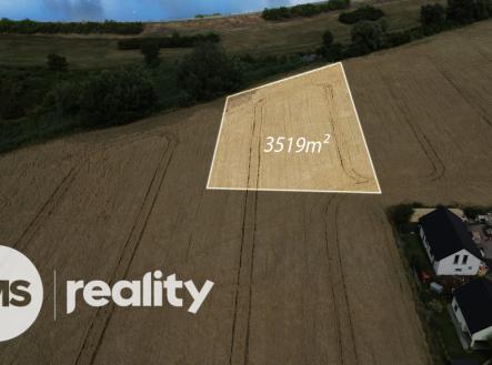 Prodej - pozemek, zemědělská půda, 3 519 m²