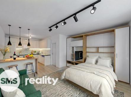 Prodej bytu, 1+kk, 43 m²