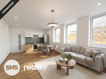 Pronájem bytu, 2+kk, 48 m²