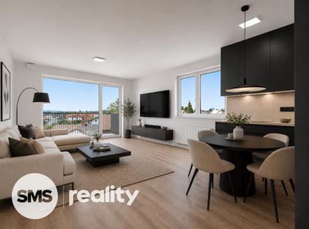 Pronájem bytu, 3+kk, 84 m²
