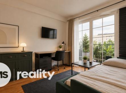 Pronájem bytu, 1+kk, 32 m²