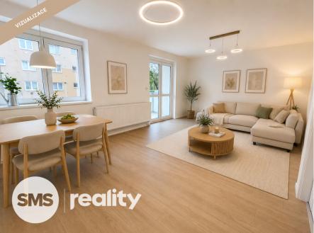 Pronájem bytu, 2+kk, 52 m²
