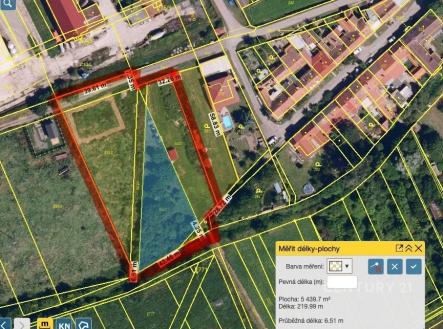 Prodej pozemku pro bydlení, 4 544 m²