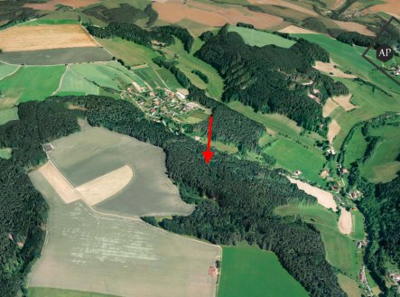 Prodej pozemku, les, 35 696 m²
