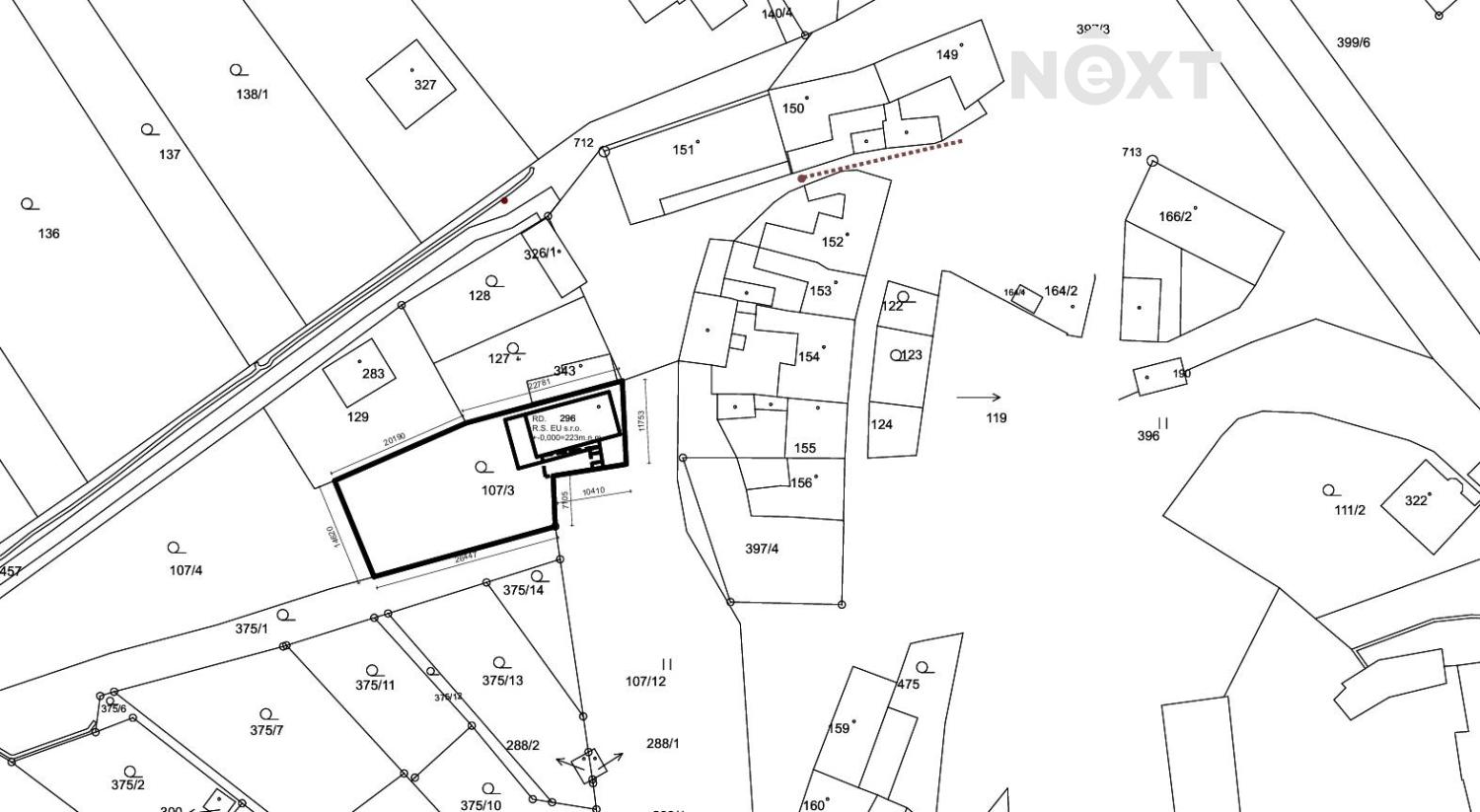 Prodej pozemek Bydlení, 576㎡