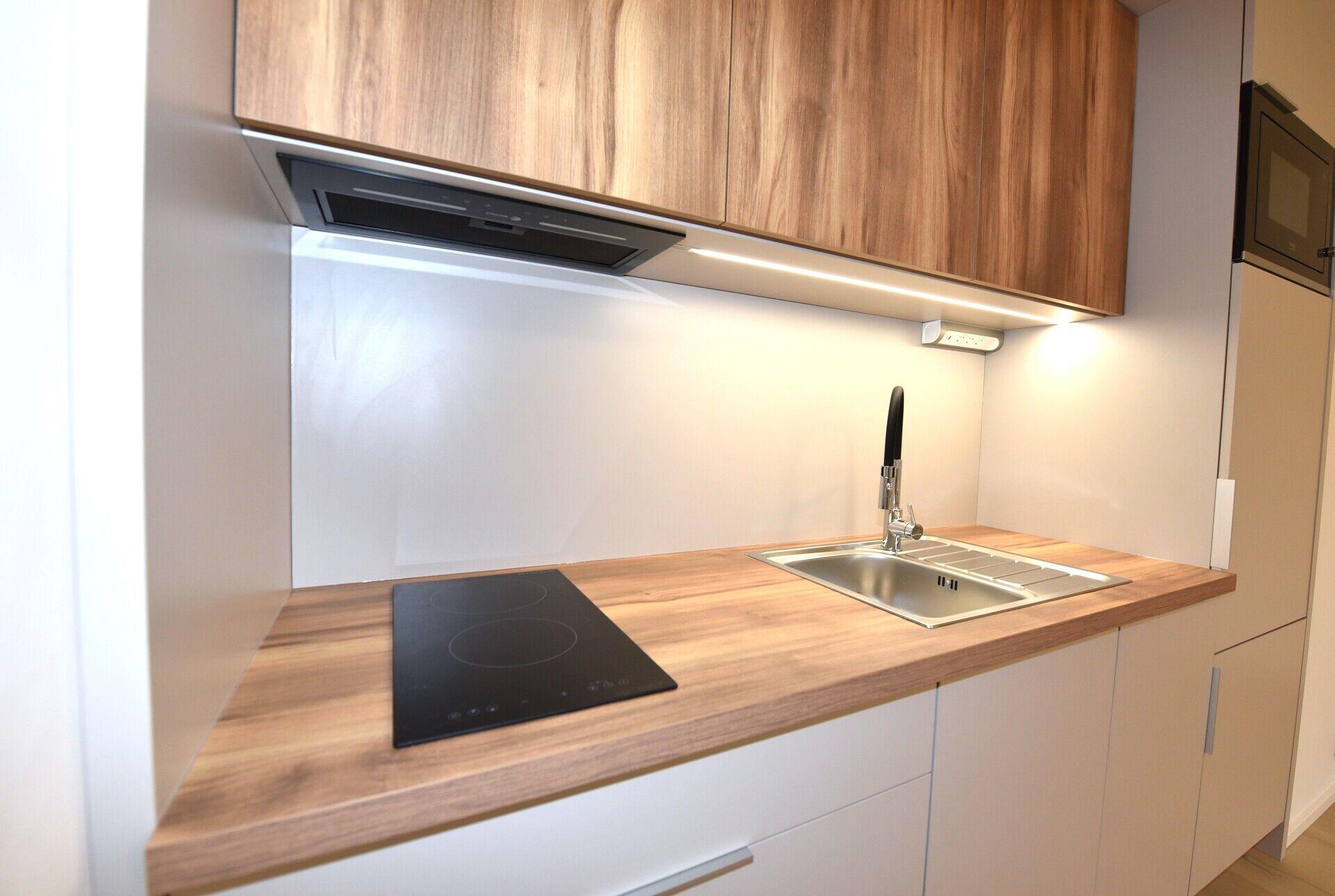 Krásný nový byt 1+kk, 34,6 m2, ul. Krymská, Praha 10 - Vršovice