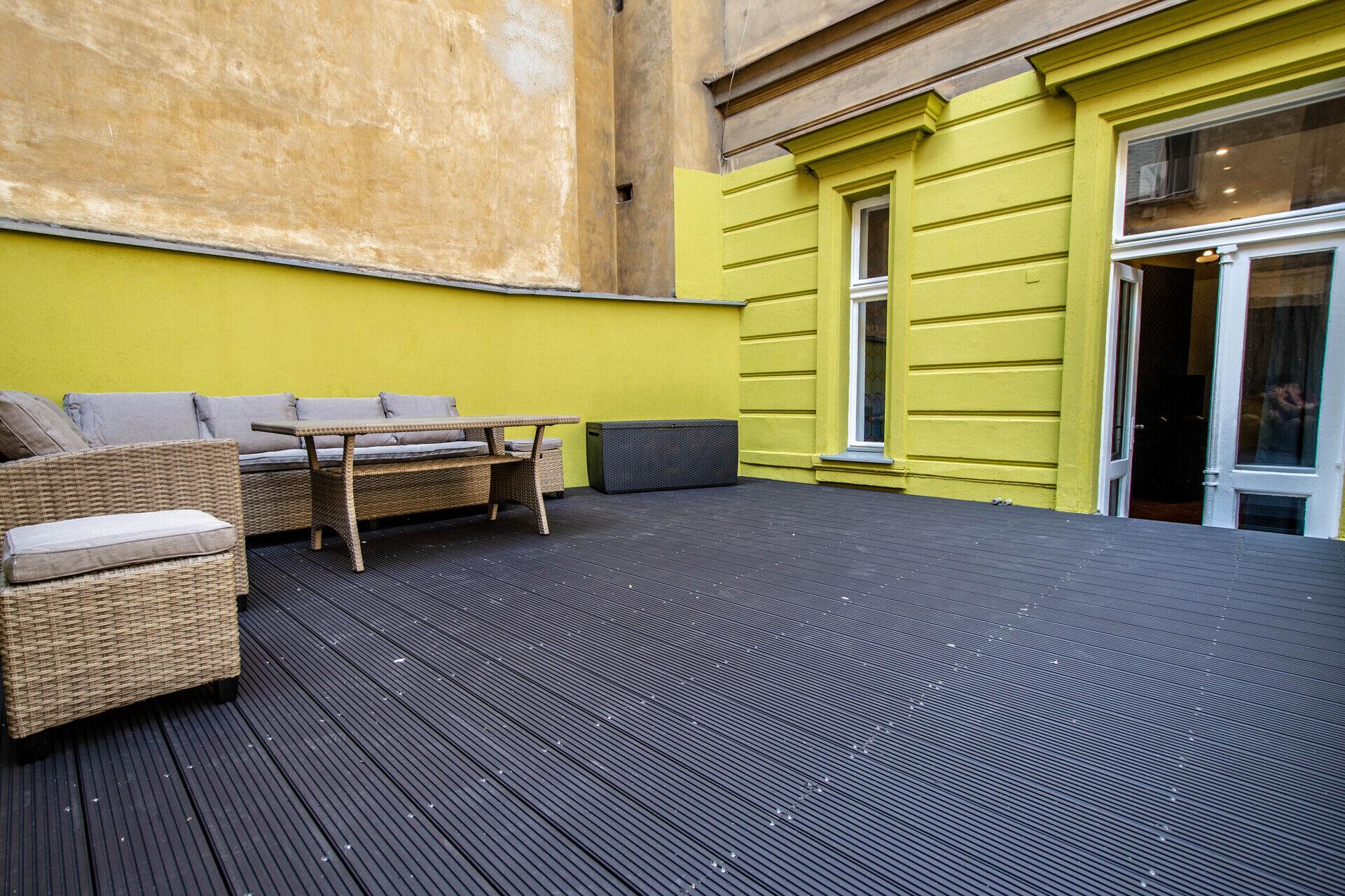 Krásný zrekonstruovaný byt 3+1/T, 63,9 m2 + 30 m2 terasa, ul. Havelská, P1