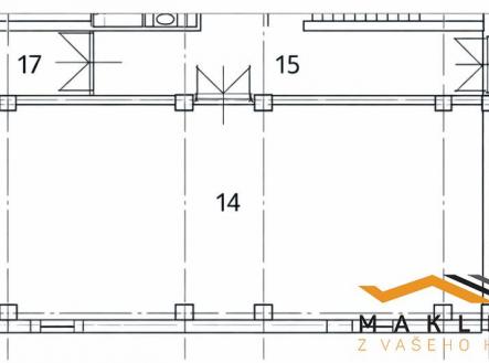 Pronájem skladovací prostor, 87 m²
