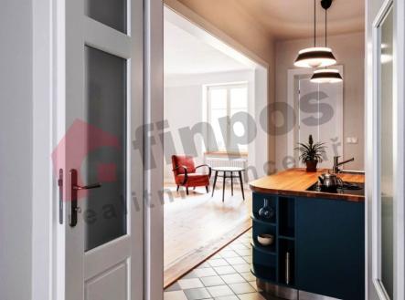 Pronájem bytu, 3+kk, 81 m²