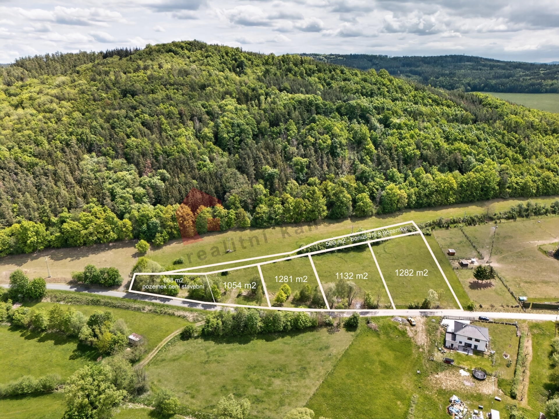 Prodej stavebních parcel Nezdice nad Úhlavou