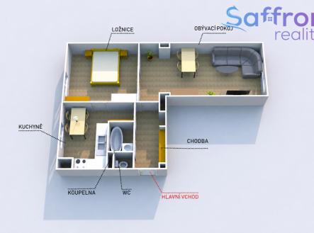 Prodej bytu, 3+1, 78 m²