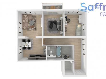 Prodej bytu, 3+kk, 84 m²