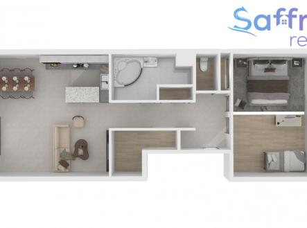 Prodej bytu, 3+kk, 90 m²