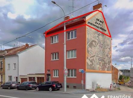 Pronájem kanceláře, 59 m²