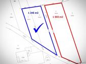 Prodej pozemku pro bydlení, 1 245 m²