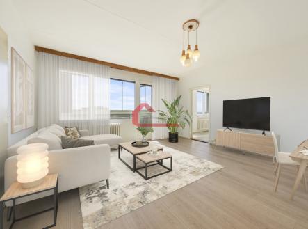 Prodej bytu, 3+1, 70 m²