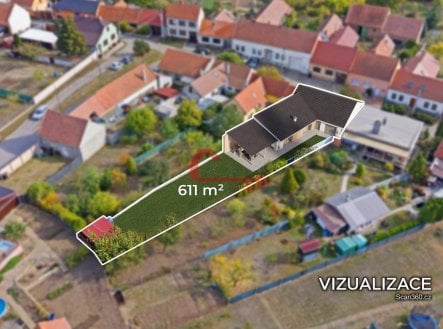 Prodej pozemku pro bydlení, 611 m²