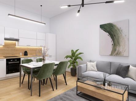 Prodej bytu, 2+kk, 49 m²