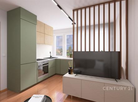 Prodej bytu, 1+kk, 40 m²