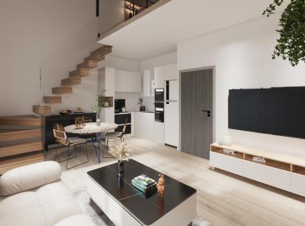 Prodej bytu, 2+kk, 52 m²