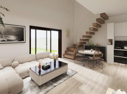 Prodej bytu, 2+kk, 63,6 m²