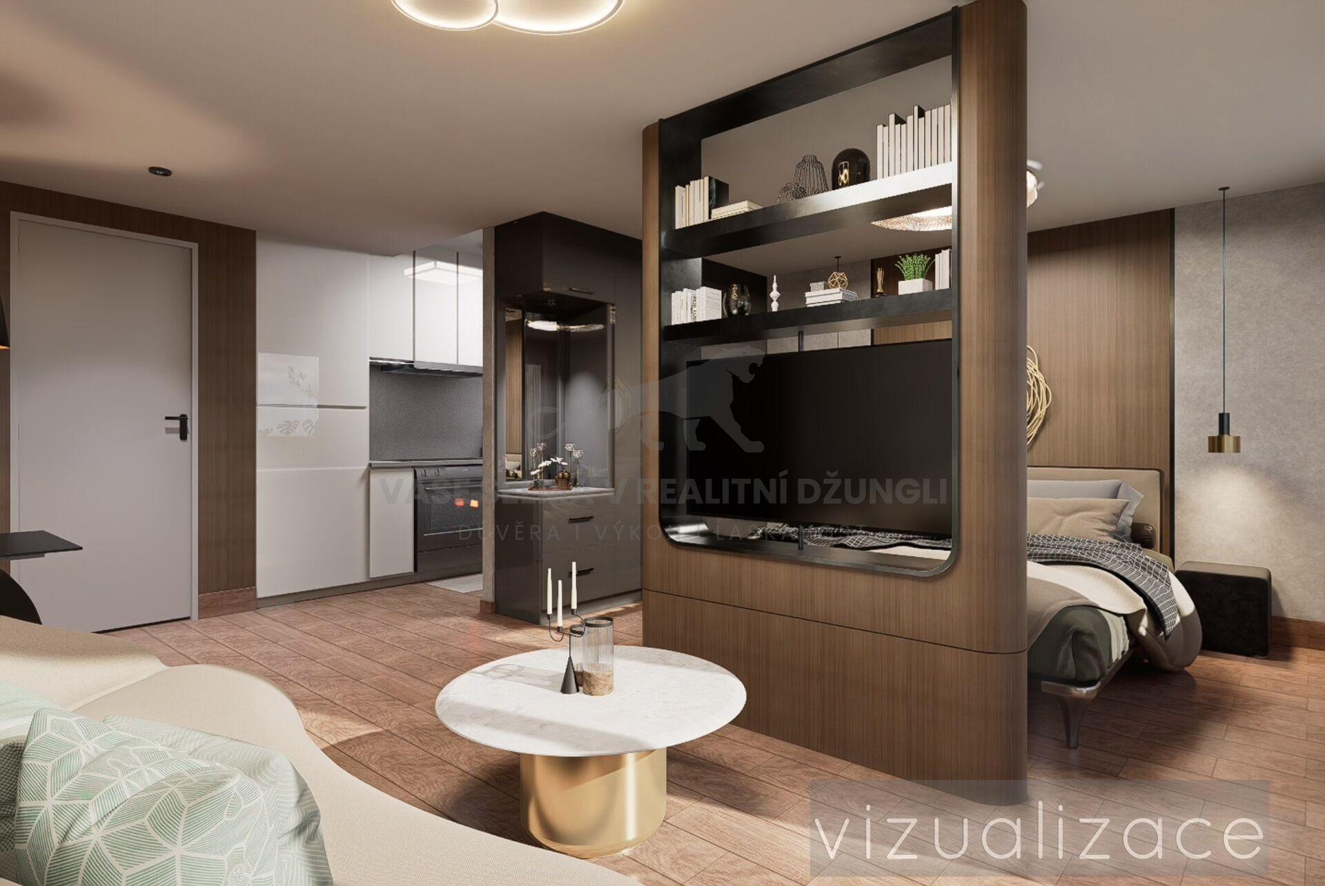 VÝJIMEČNÁ PŘÍLEŽITOST! JEDINÝ DOSTUPNÝ BYT S OBŘÍ TERRASOU V AKT. PROJEKTU!