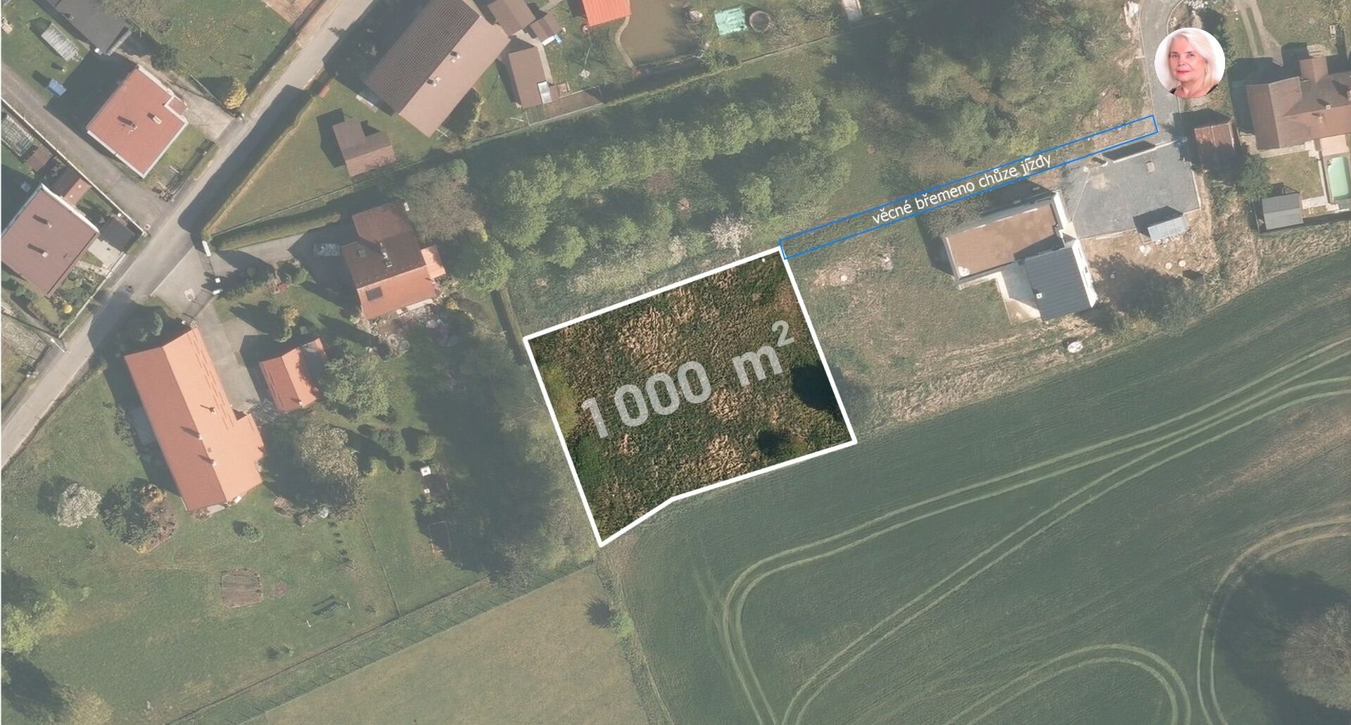 Prodej stavební parcely 1000 m², Nová Bělá, Ostrava