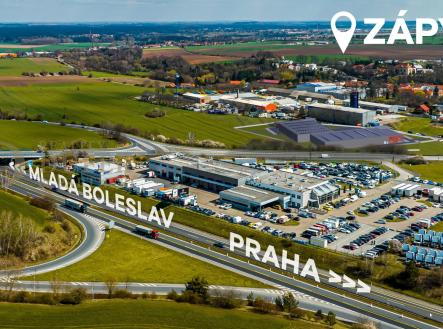 Pronájem - komerční objekt, sklad, 2 200 m²