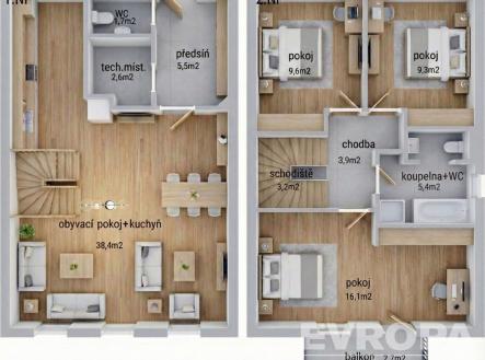 Prodej bytu, 4+kk, 141 m²
