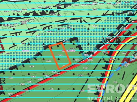 Prodej pozemku, les, 2 166 m²