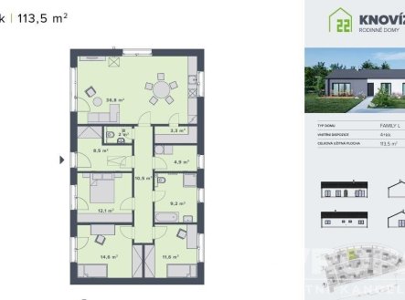Prodej domu/vily, 113 m²
