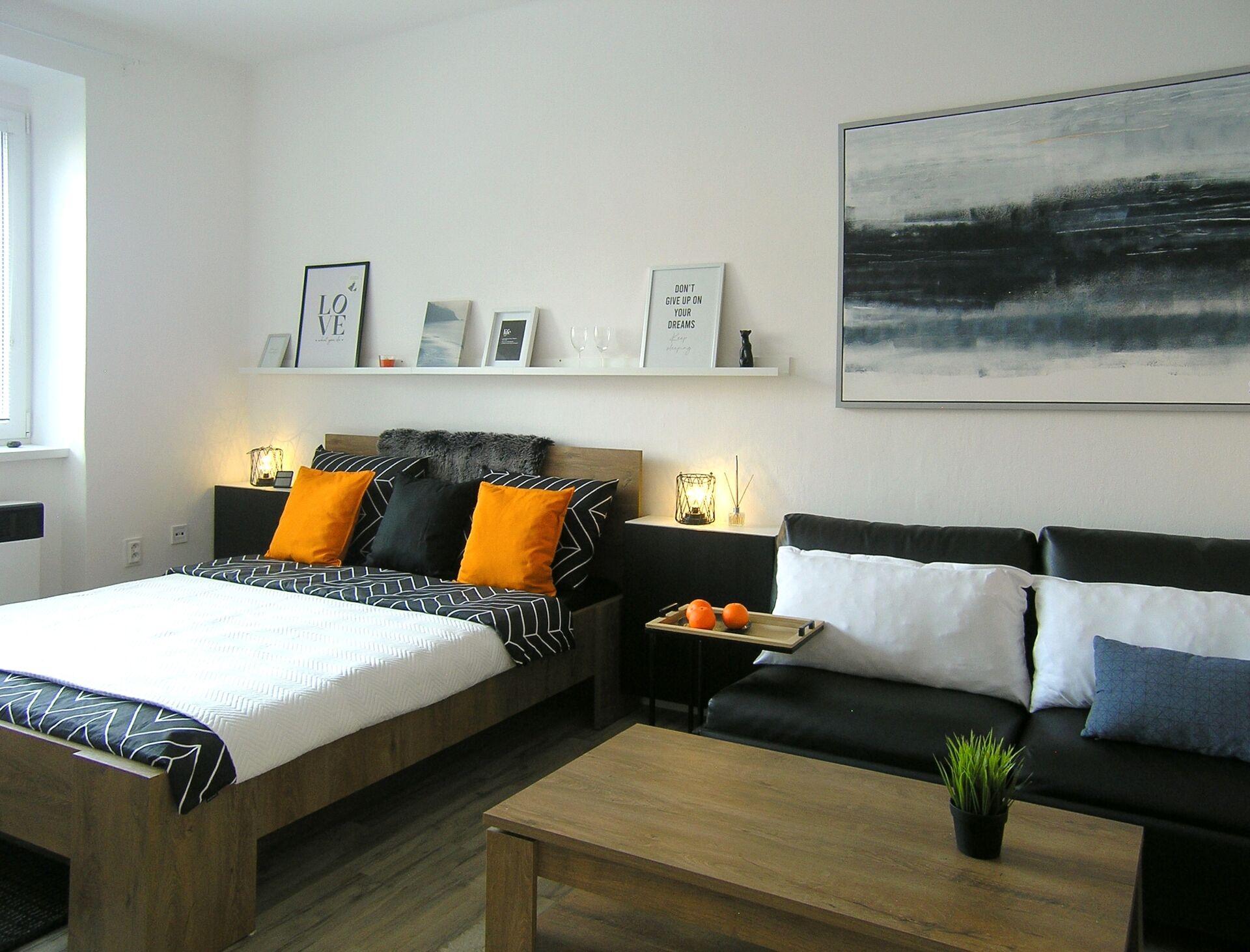 Pronájem vybaveného bytu 2+kk po celkové rekonstrukci, Myslbekova, Moravská Ostrava